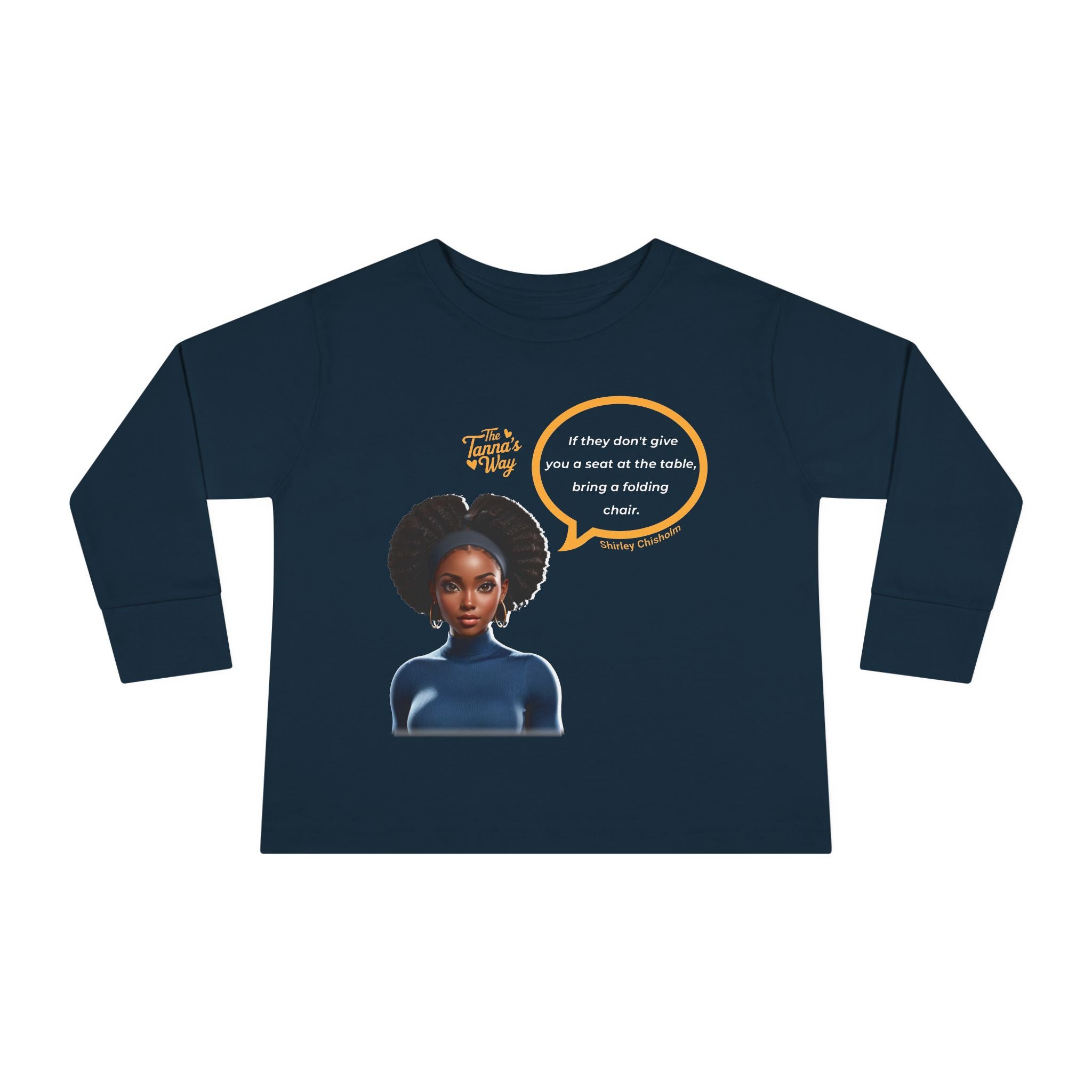 Shirley Chisholm 2 | Toddler Long Sleeve Tee